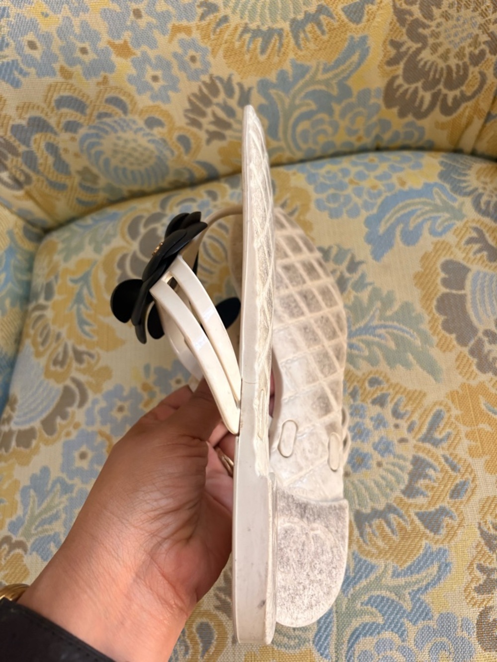 Chanel Jelly Camellia sandals 38 - Picture 8 of 10